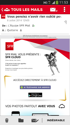 【免費通訊App】SFR Mail-APP點子