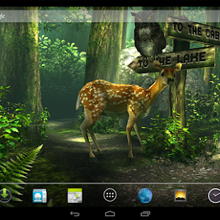 ရင္ထဲ ေအးျမေစမဲ႔ Live Wallpaper လန္းလန္းေလး Forest HD v1.5 APK [6.9MB] [$0.99 in Google Play]