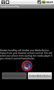 Disable AutoPlay