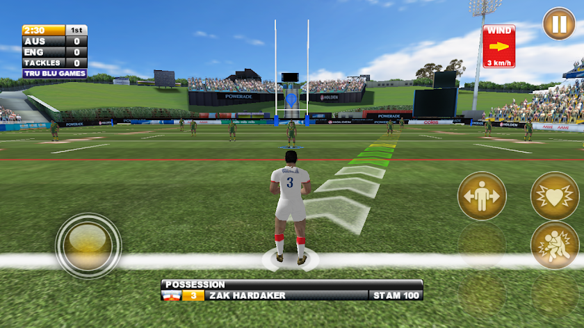 Rugby League Live 2: Quick Screen 3