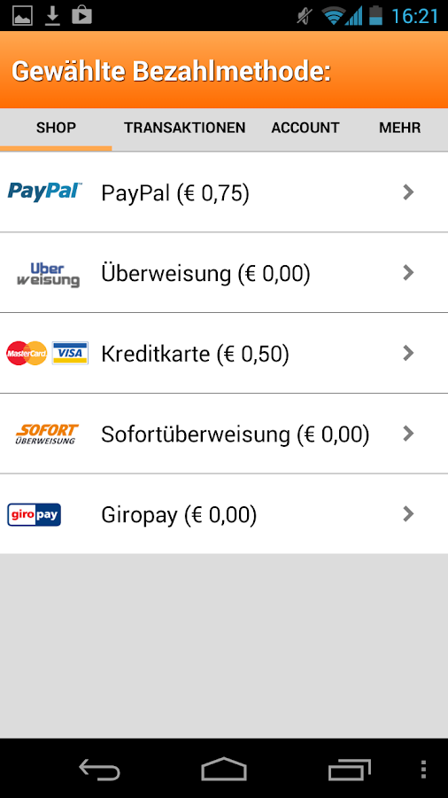Aufladen - Guthaben App - Android-Apps auf Google Play