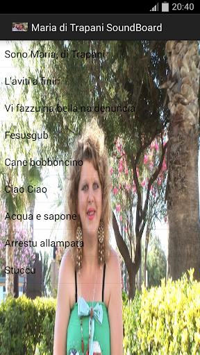 Maria di Trapani SoundBoard