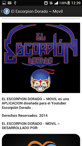 El Escorpión Dorado ~ Movil