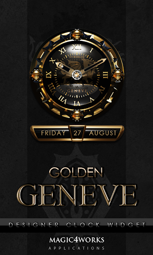 Geneve designer Clock Widget