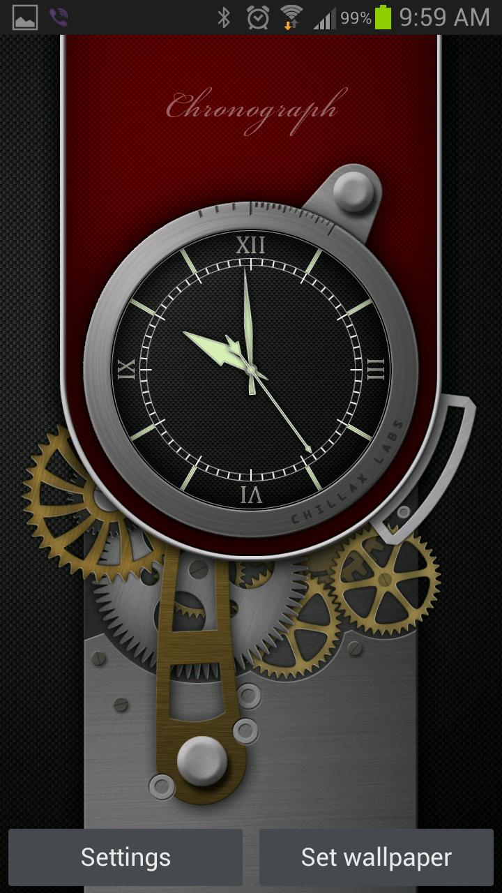 Clockwork HD LWP: Carbon Fiber Screen 2