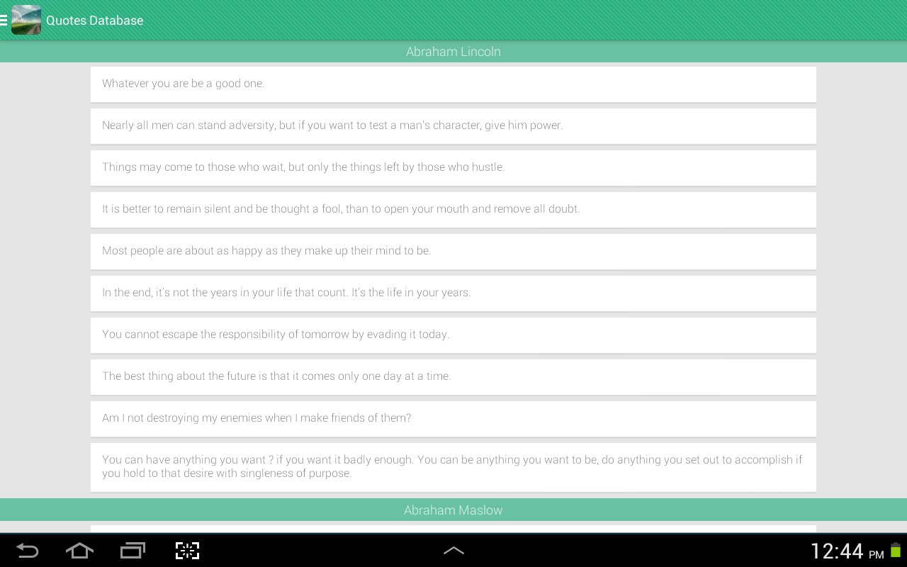 Motivational Quotes screenshot