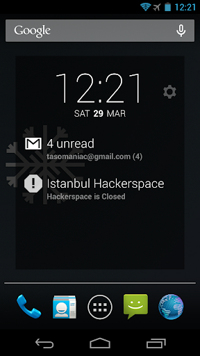 【免費工具App】HackDash Hackerspace Dashclock-APP點子