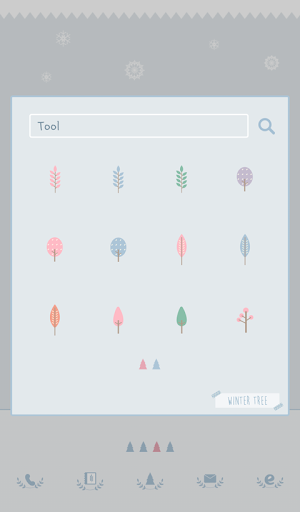【免費個人化App】winter tree 도돌런처 테마-APP點子
