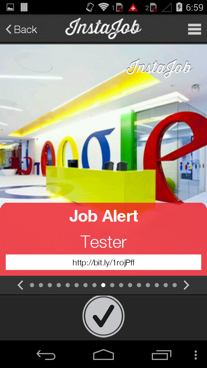 InstaJob Screen 3