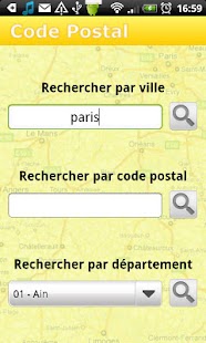 Code Postal - Gratuit