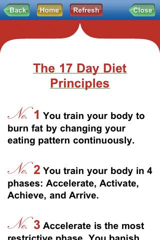 17 Day Diet Book On-Line