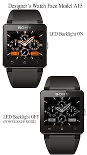 A15 WatchFace for SmartWatch2 Screen 3
