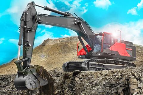 Heavy Excavator Digger