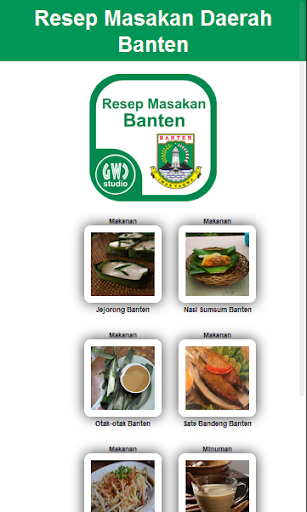 Resep Masakan Daerah Banten