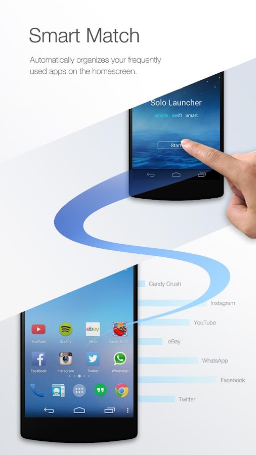Solo Launcher - Swift & Smart - screenshot