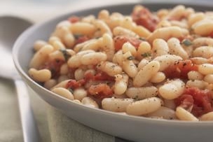 Cannellini Beans with Garlic and Sage