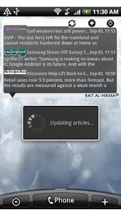 Complete RSS Widget Screenshots 1