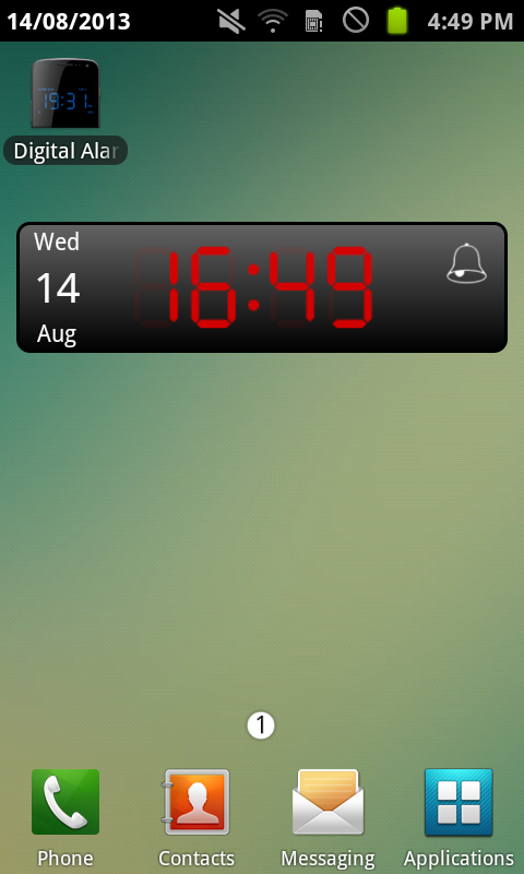 Digital Alarm Clock - screenshot