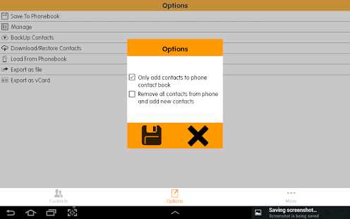 eContacts:Phonebook Backup Pro Screenshots 5
