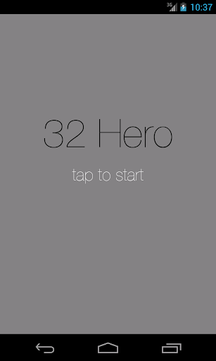 32 Hero - Touch the Numbers