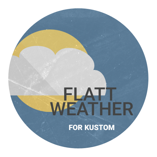 Flatt Weather for Kustom LOGO-APP點子