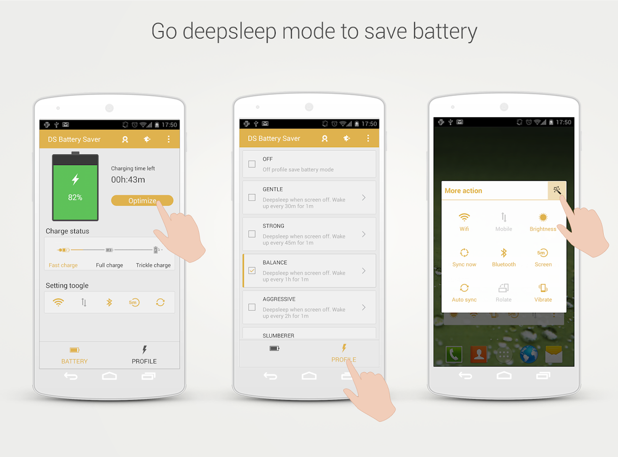 Deep Sleep Battery Saver Pro - screenshot