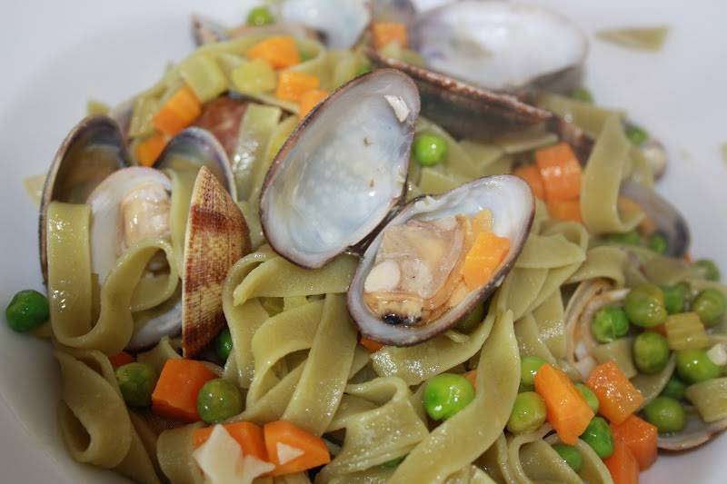 Pasta with Clams Vegan Spinach Pasta Recipe Yummly