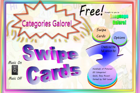 Category Swipe Cards Free