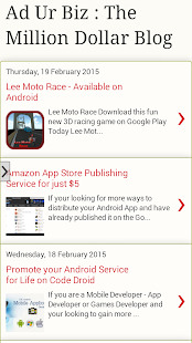 AdUrBiz Blog Screenshots 0