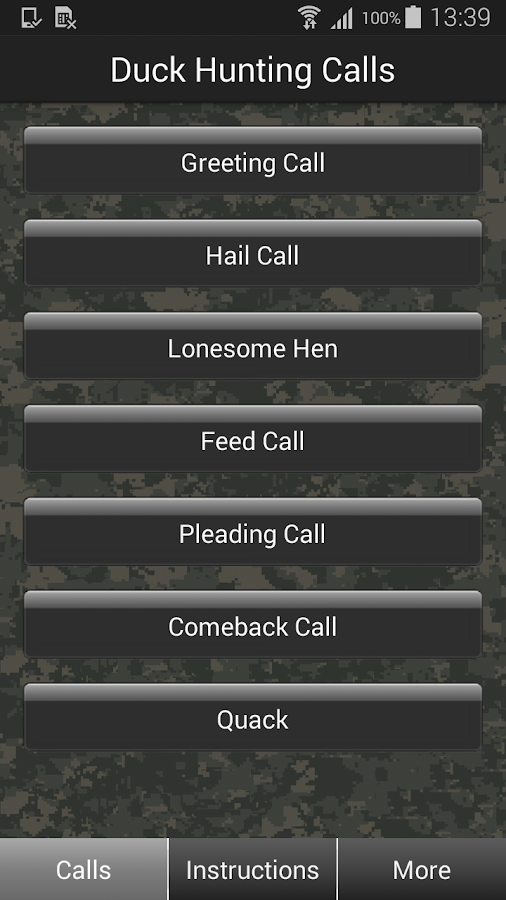 Duck Hunting Calls Screen 3
