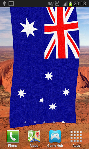 Australia Flag Live Wallpaper