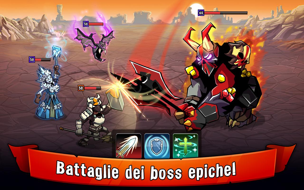 Android application HonorBound RPG screenshort