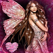 Pink Butterfly Fairy Live Wall