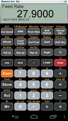 Machinist Calc Pro Calculator