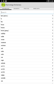 Etymology Dictionary Screenshots 5