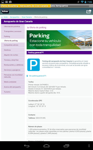 【免費旅遊App】Aeropuerto de Gran Canaria-APP點子
