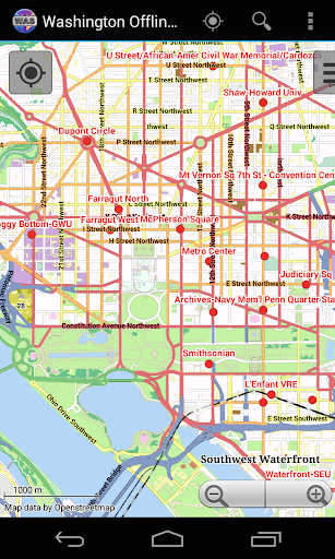 Washington City Map Lite