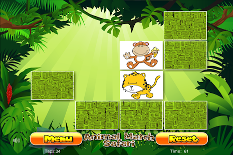 Animal Card Match Safari Screenshots 8