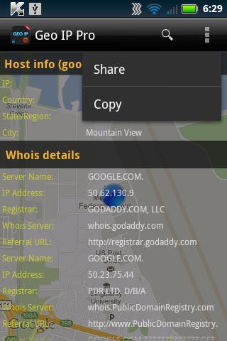 Geo IP Pro+ Screen 3