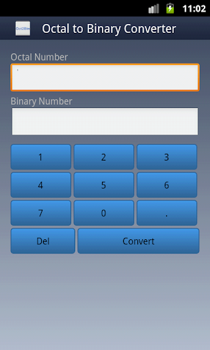 Octal To Binary Converter