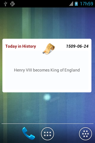 【免費娛樂App】Today in History - Widget-APP點子