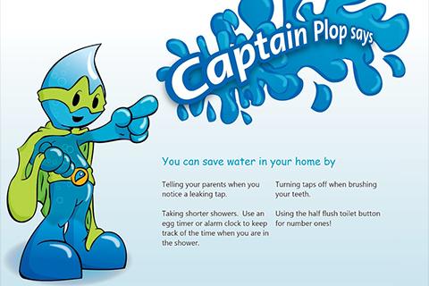 【免費教育App】Captain Plop water saving-APP點子