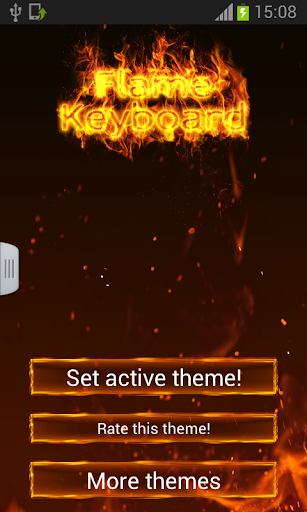 Flame Keyboard