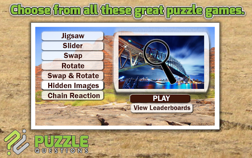 Free Australia Puzzle Games