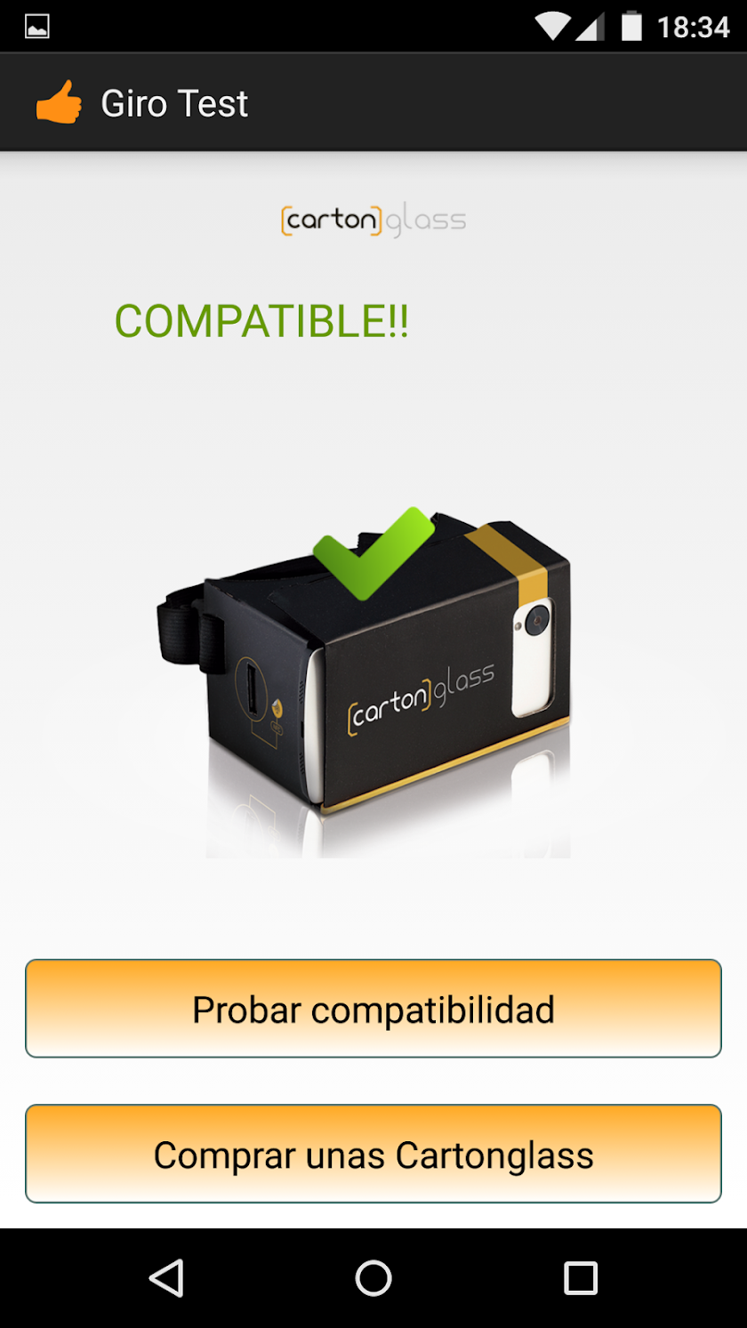 Giroscopio Test Screen 2