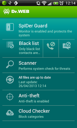 Dr.Web Anti-virus pentru Android 8 a fost lansat