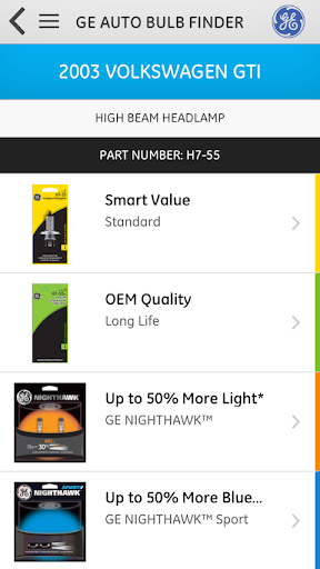 【免費生活App】GE Auto Bulb Finder-APP點子