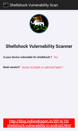 Shellshock Vulnerability Scan