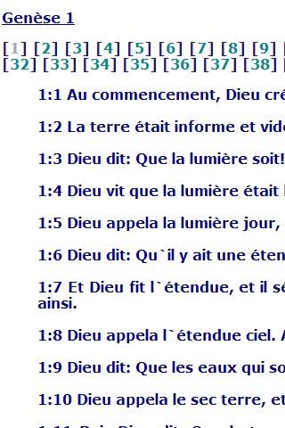 Bible en Français Louis Segond