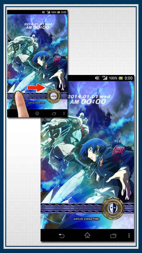 ロック画面/劇場版「ペルソナ3」 第1章 Screen 3